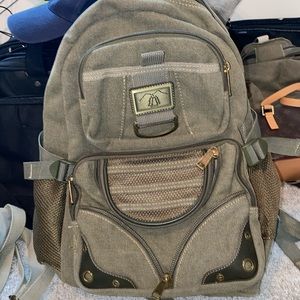 Olive Green Backpack